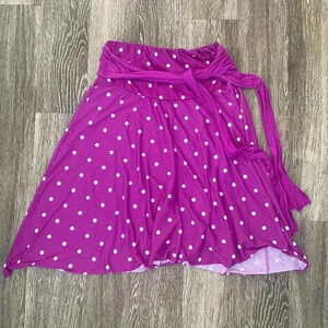 Womens Catalina Purple Multifunctional Dress/Skirt - 1X